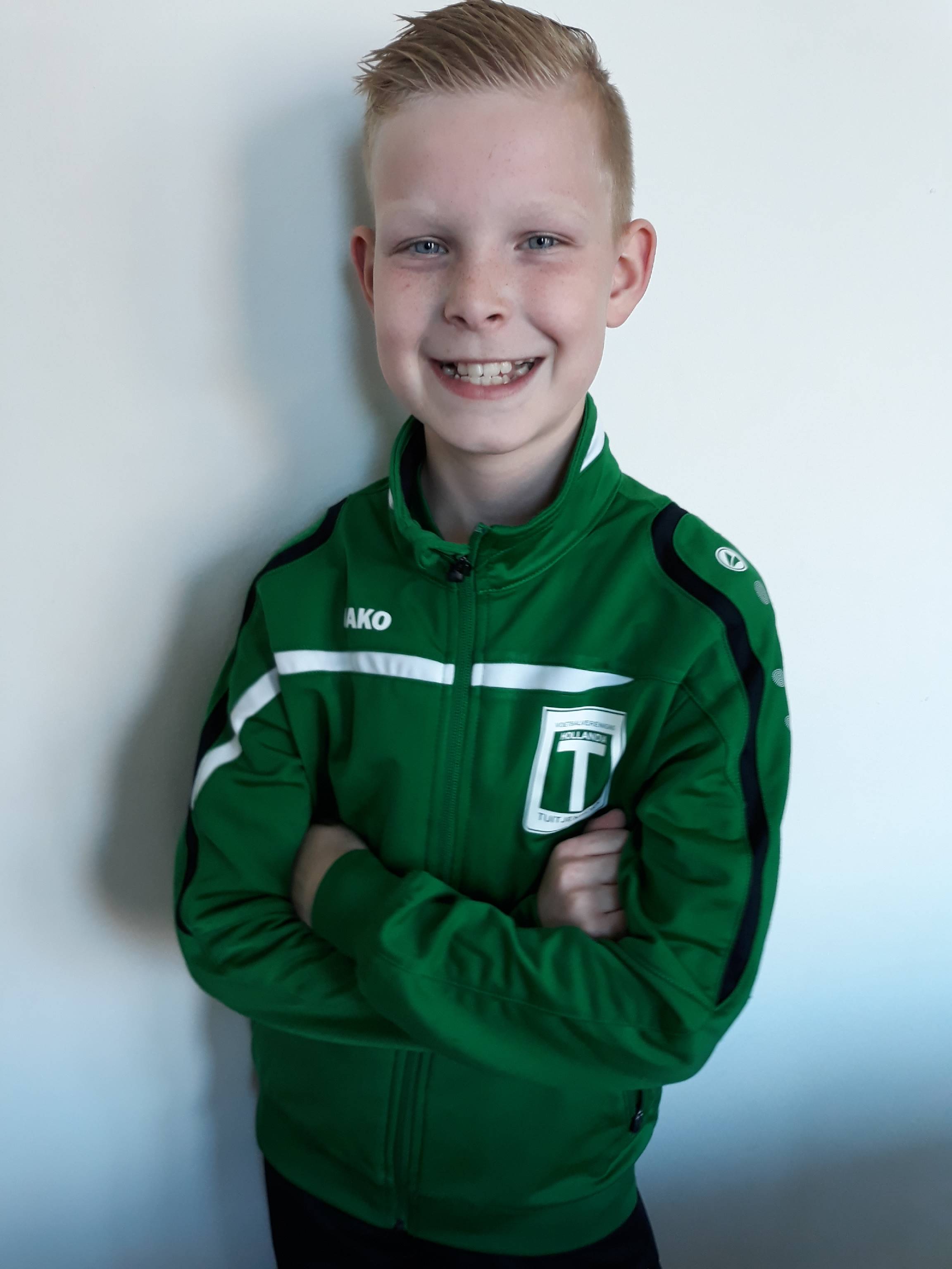 Pupil van de week Luuk Stoop.