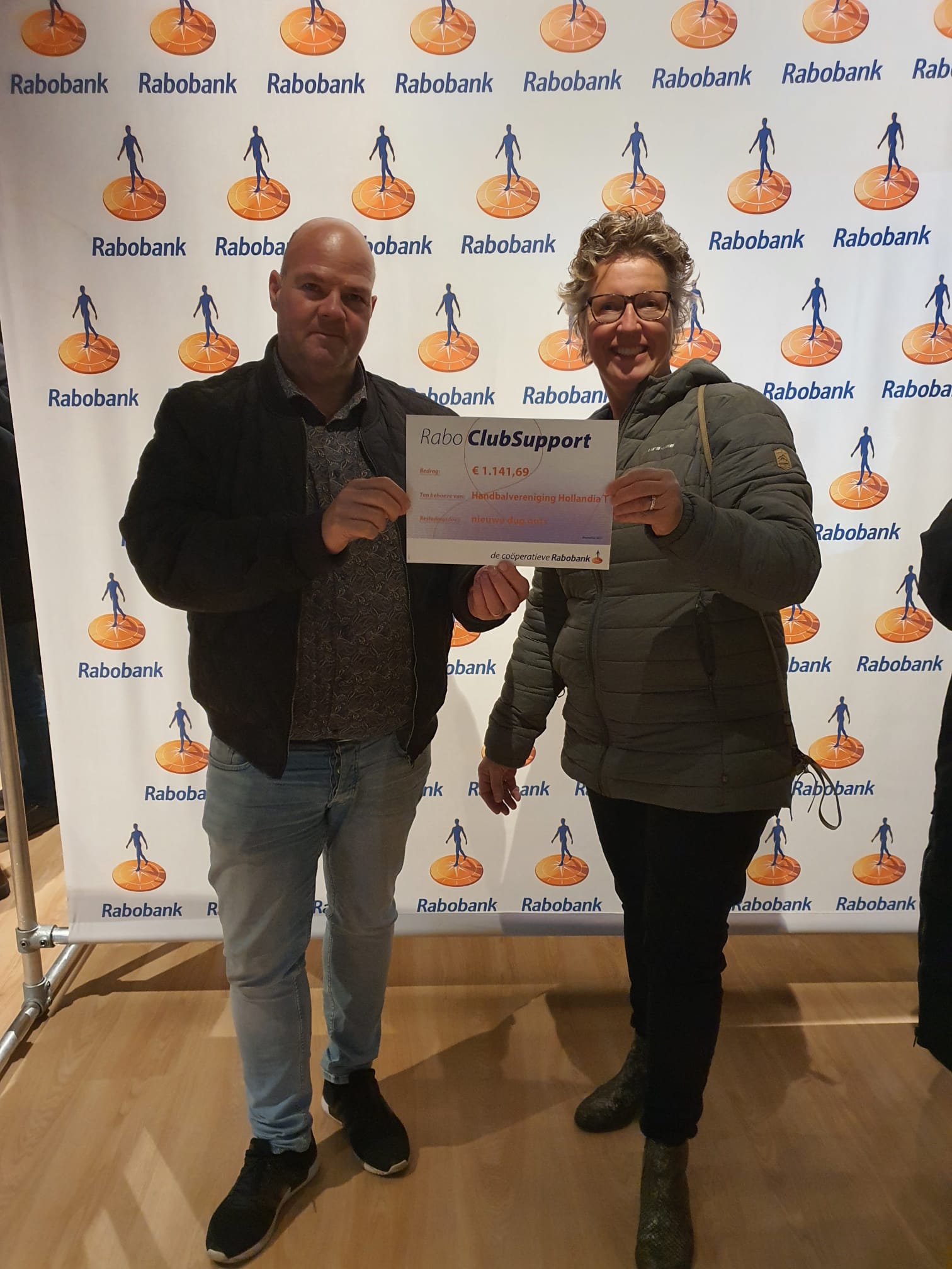 Rabo ClubSupport levert onze club € 1610,07 op!