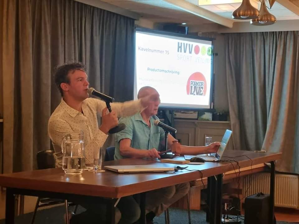 HVV-veiling groot succes met opbrengst van € 37.000,-