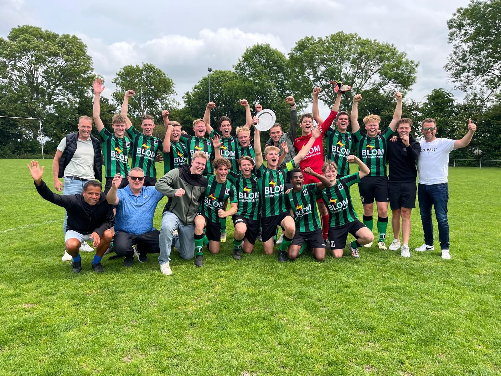 Hollandia T J019-1 is kampioen na zinderende slotdag!