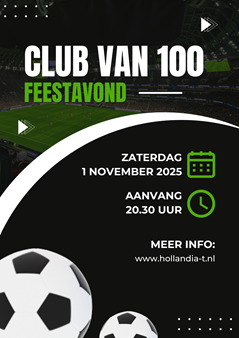 Clubvan100 feestavond Clubvan100 feestavond