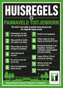 Huisregels pannaveld Hollandia T definitief