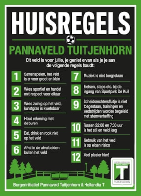 Huisregels pannaveld Hollandia T definitief